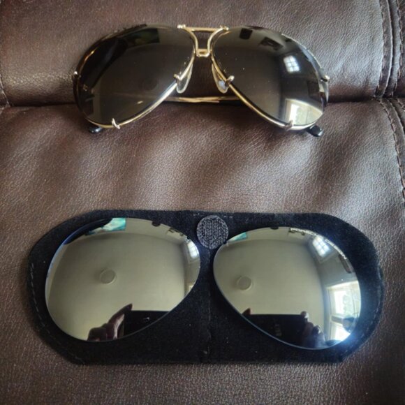 A PORSCHE DESIGN CLASSIC! P´8478 Sunglasses- Complete Set, Like NEW - Picture 1 of 6